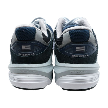 990v6 Navy Low Top Athletic Shoes