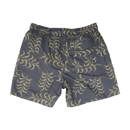 Green Graphic Swim Shorts