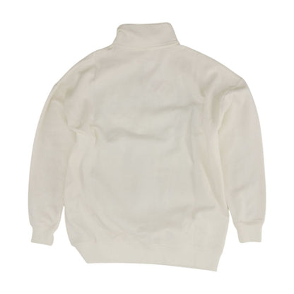 Ivory Graphic 1/4 Zip Pullover