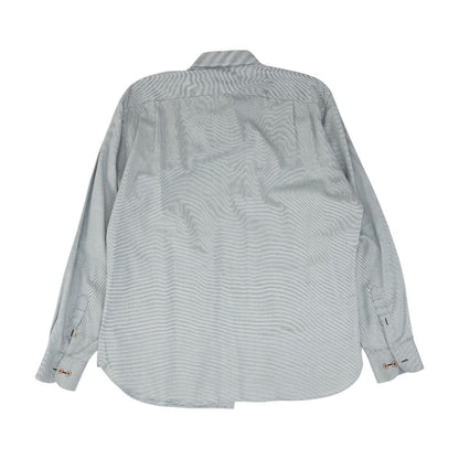 Gray Misc Long Sleeve Button Down