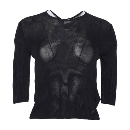 Black Cassandre Knit Top