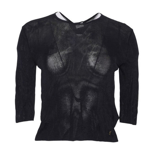 Black Cassandre Knit Top