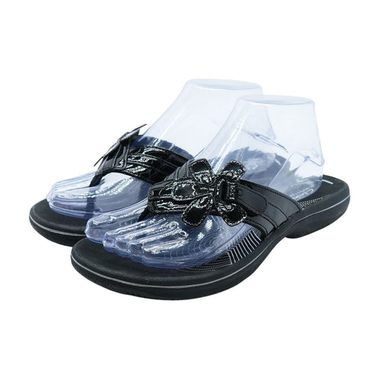 Black Flip Flop Sandals
