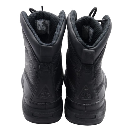 Woodside Black Textile Winter Boots