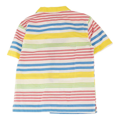 Multi Striped Short Sleeve Button Down