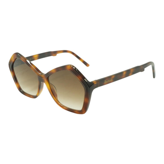 Tortoise Barbra Geometric Sunglasses
