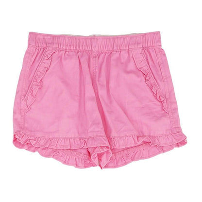 Pink Solid Shorts