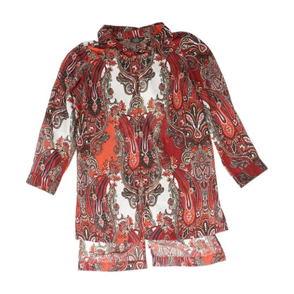 Red Paisley Button Down