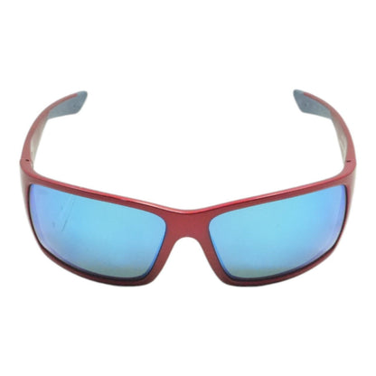 Red Reefton Rectangle Sunglasses