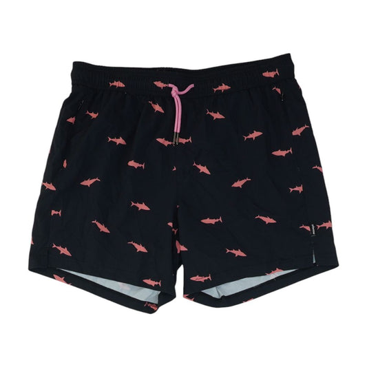 Black Animal Swim Shorts