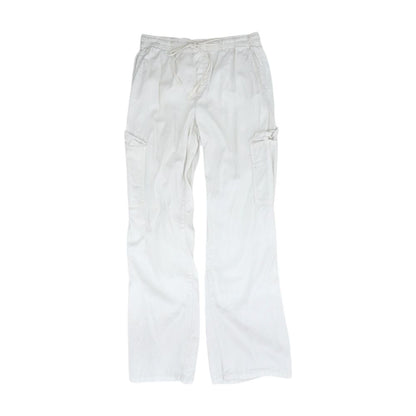 White Cargo Regular Pants