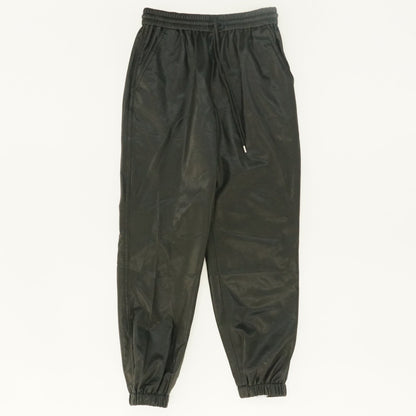 Faux Leather Joggers - Size 24
