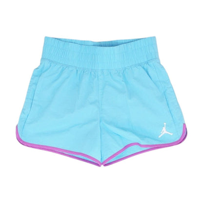Blue Solid Shorts