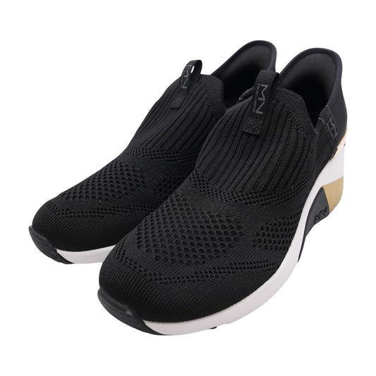 Crecent Black Slip On Athletic Shoes