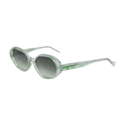 Green 0050 Square Sunglasses