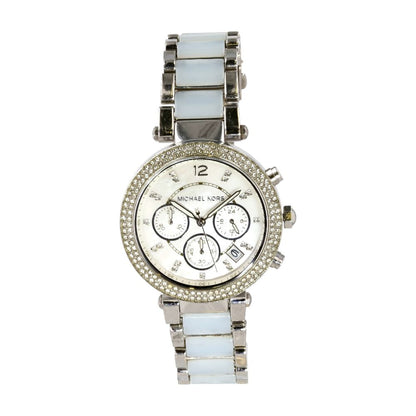 Women's Parker Chronograph Crystal Bezel Stainless Steel Watch