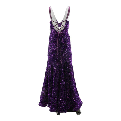 Purple Misc Maxi Dress
