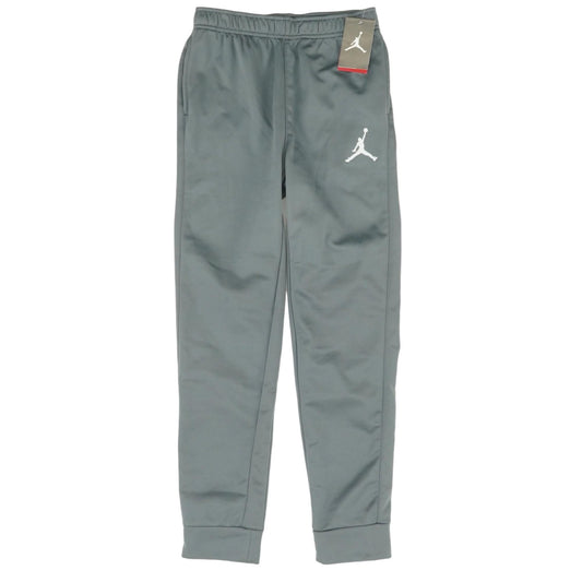 Gray Solid Active Pants