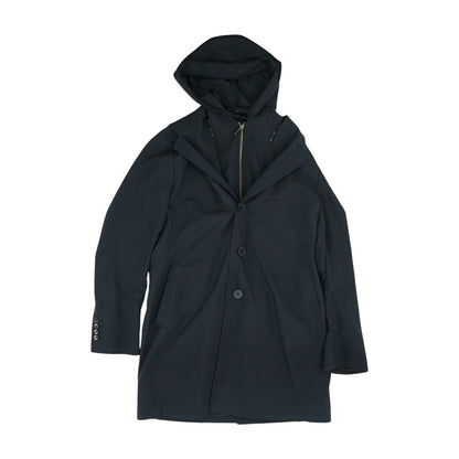Black Solid Lightweight Jacket