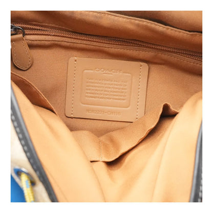 The Track Backpack in Colorblock Canvas