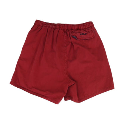 Red Chino Shorts