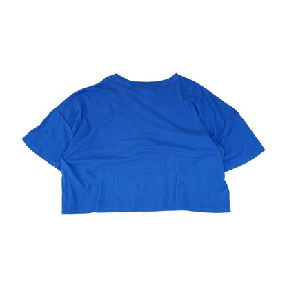 Blue Cropped T-Shirt