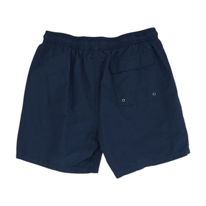 Navy Solid Swim Shorts