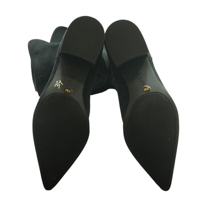 Black Knee High Boots