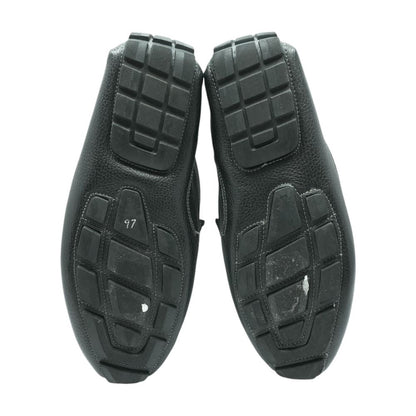 Black Leather Loafer Dress Shoes