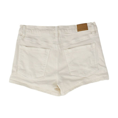 Ivory Denim Shorts