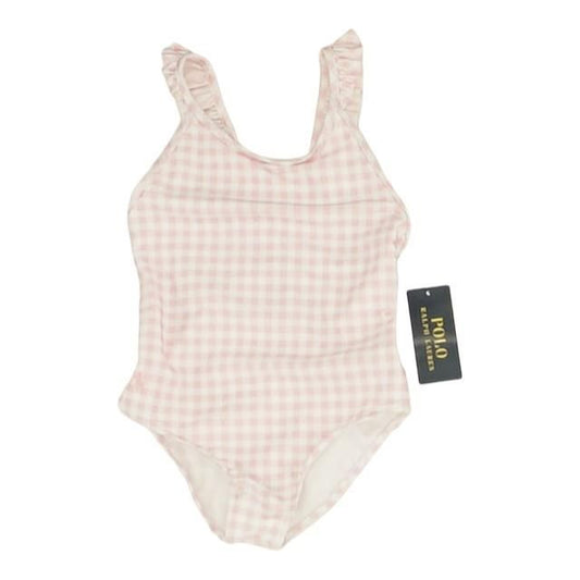 Pink Check One-Piece