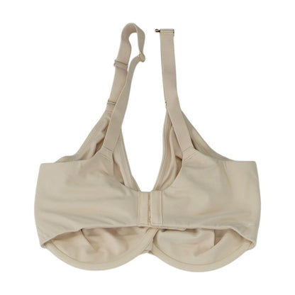 Beige Solid Bra