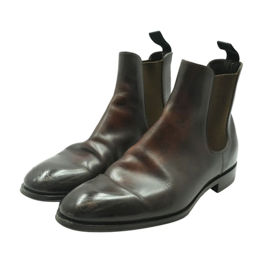 Brown Leather Minister Leather Chelsea Boots