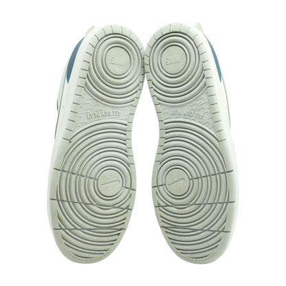 Court Borough Low 2 Blue Leather Athletic Shoes