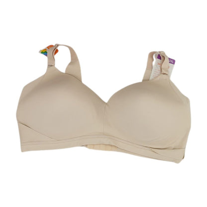 Beige Plus Solid Bra
