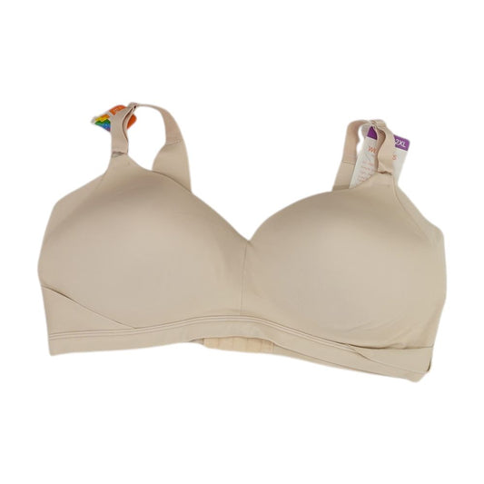 Beige Plus Solid Bra