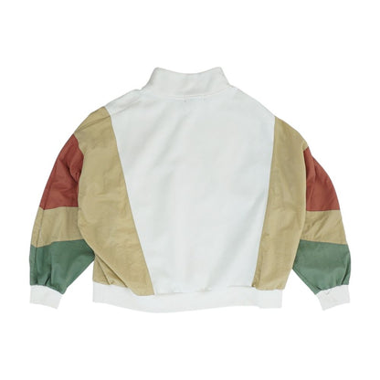 Multi Color Block 1/4 Zip Pullover