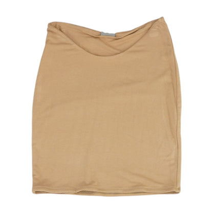 Tan Mini Skirt