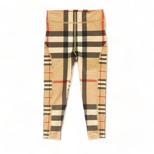 Brown Plaid Isabella Check Leggings