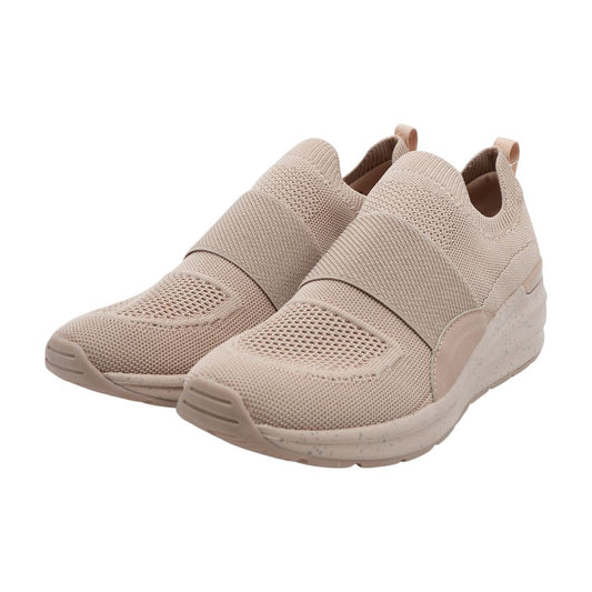 Billion-Lotsa Steps Beige Slip On Athletic Shoes