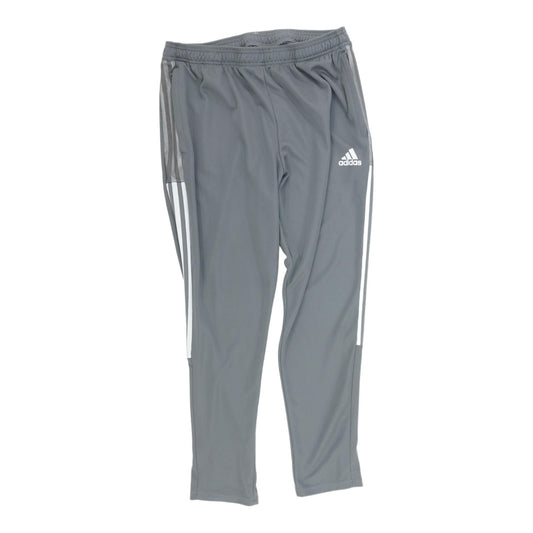 Gray Striped Active Pants