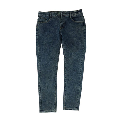 Blue Tapered Jeans