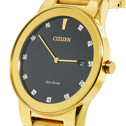 Gold-Tone Stainless Steel Watch