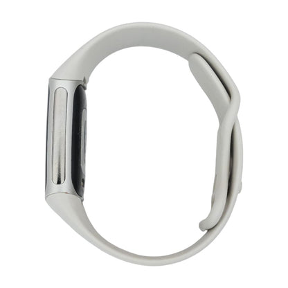 Charge 6 Silver Activity Tracker Beige Band S/M