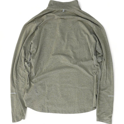 Olive Solid 1/4 Zip Pullover