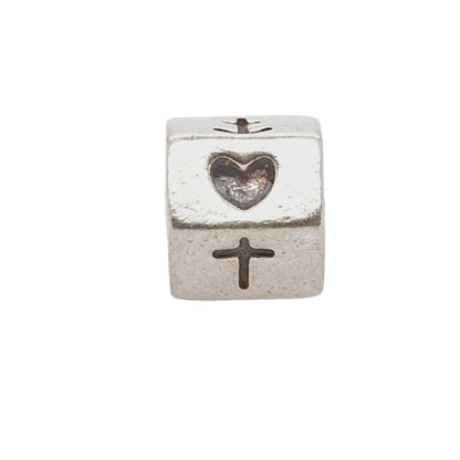 Sterling Silver Faith Hope And Love Charm