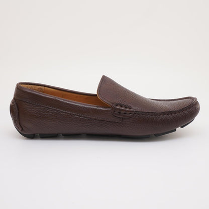 Venetian Dark Brown Loafer Shoes