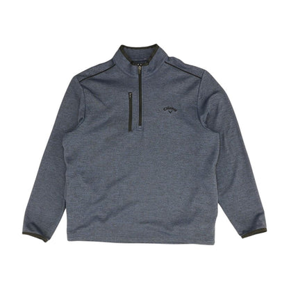 Blue 1/4 Zip Pullover