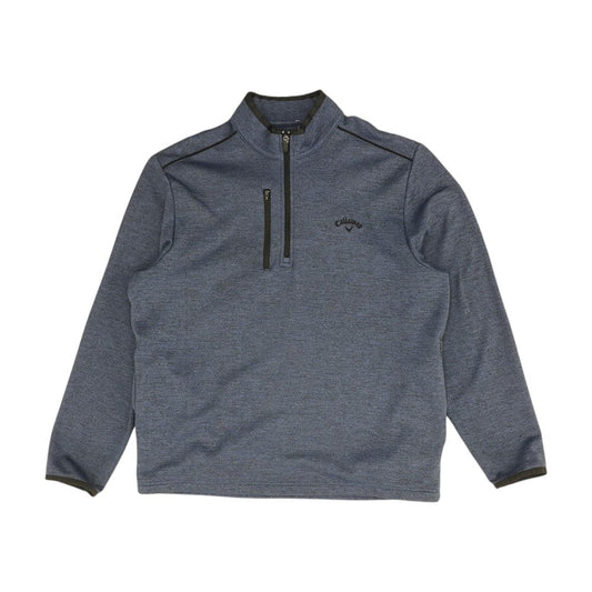 Blue 1/4 Zip Pullover