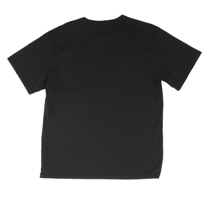 Black Oversized Logo Crewneck T-Shirt